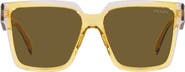 Prada 56mm Square Sunglasses