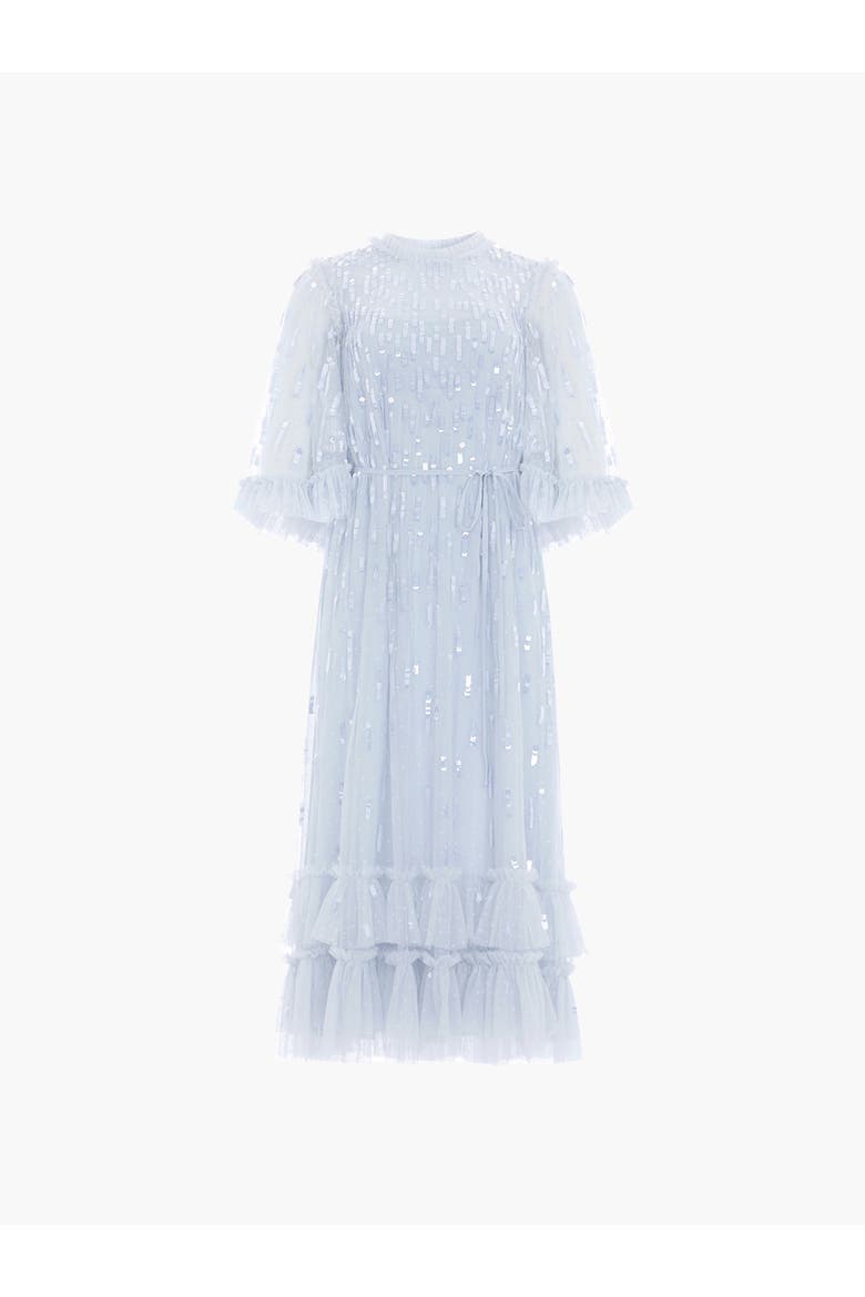 Sequin Dash Ballerina Dress, Alternate, color, Cloud