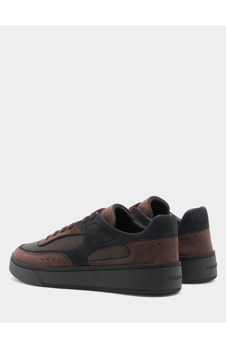 Bally Raise Sneaker in Nabuk Calf Leather, Alternate, color, Brown