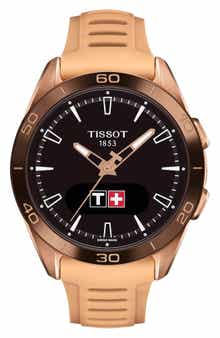T-Touch Connect Sport Solar Smart Silicone Strap Watch, 42mm