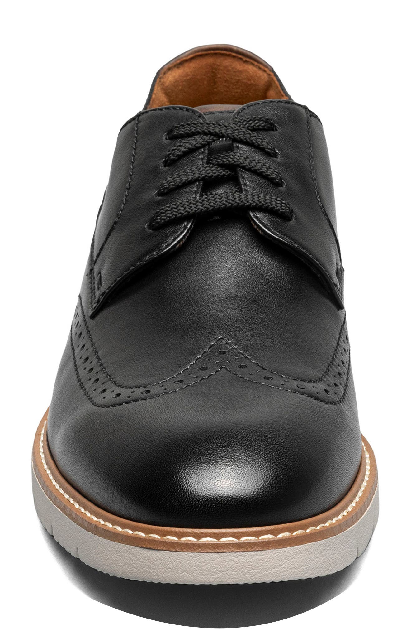 Florsheim Vibe Wingtip Derby, Alternate, color, Black