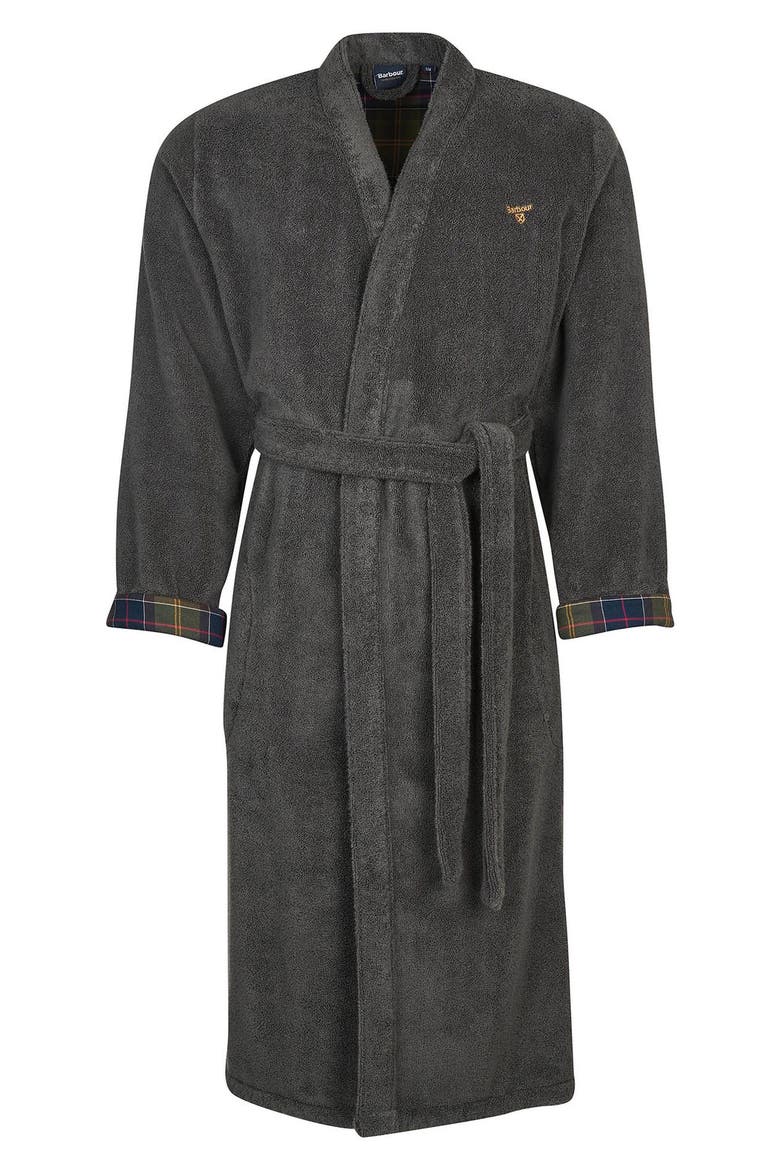 Lachlan Cotton Robe, Alternate, color, CHARCOAL