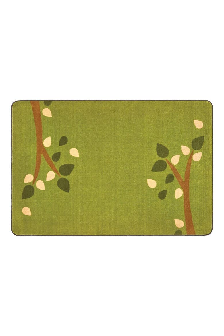Branching Out Carpet, Main, color, Green