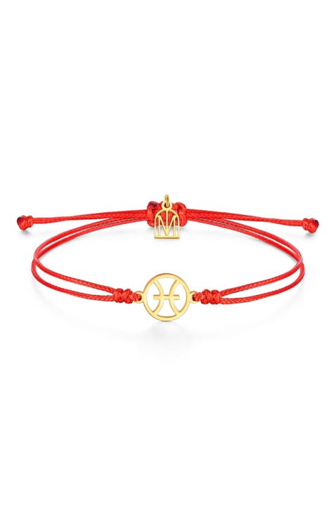Zodiac Thread Bracelet