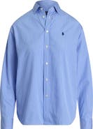 Polo Ralph Lauren Stripe Relaxed Fit Cotton Button-Up Shirt
