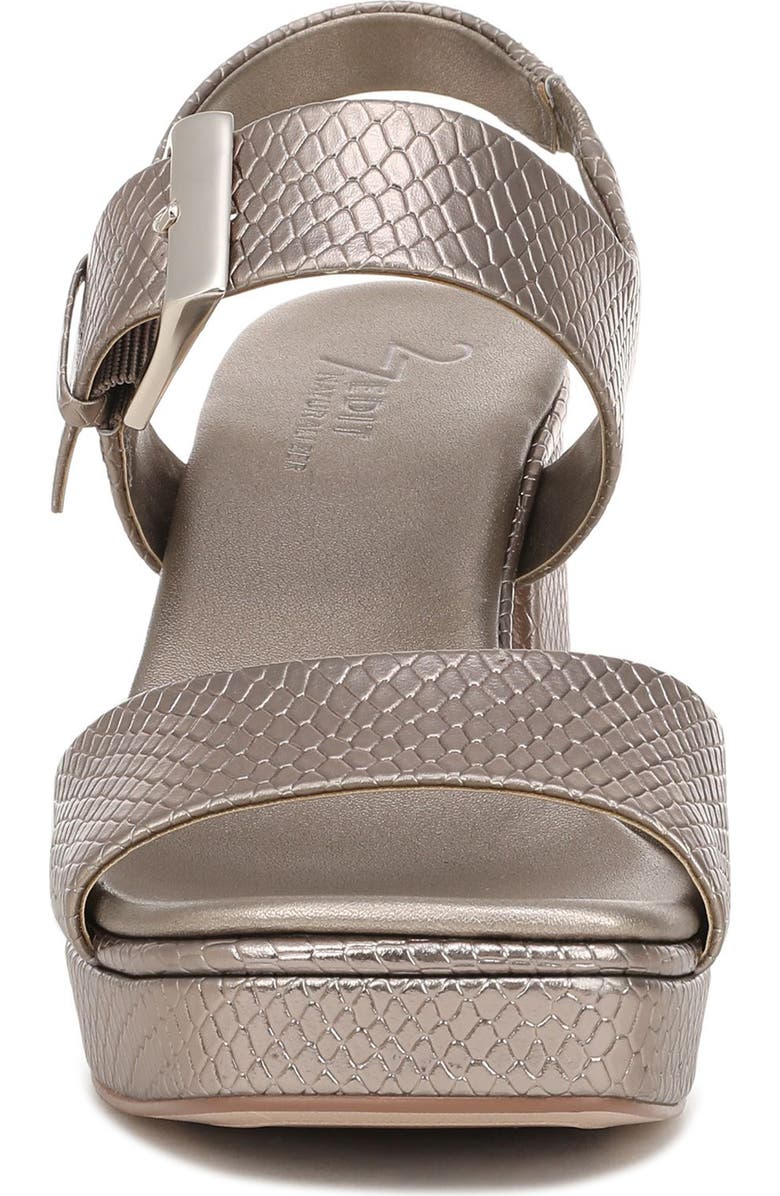 27 EDIT Naturalizer Phillipa Block Heel Sandal, Alternate, color, Patina Pewter