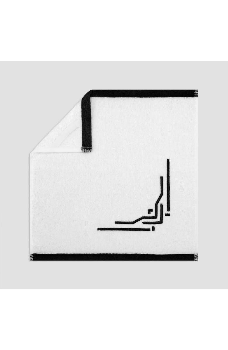 Togas Jasper Towel, Alternate, color, Black