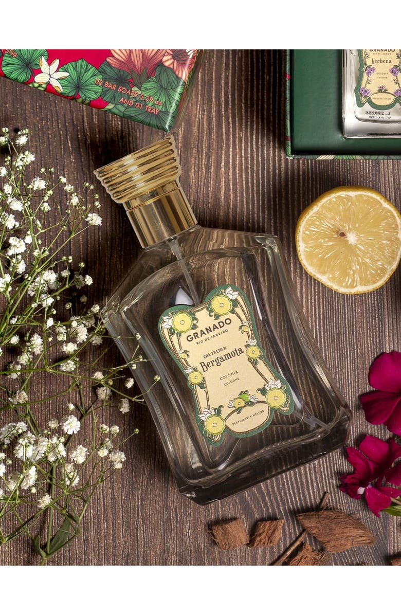 GRANADO Chá Preto & Bergamota Eau de Cologne 300ml, Alternate, color, Clear