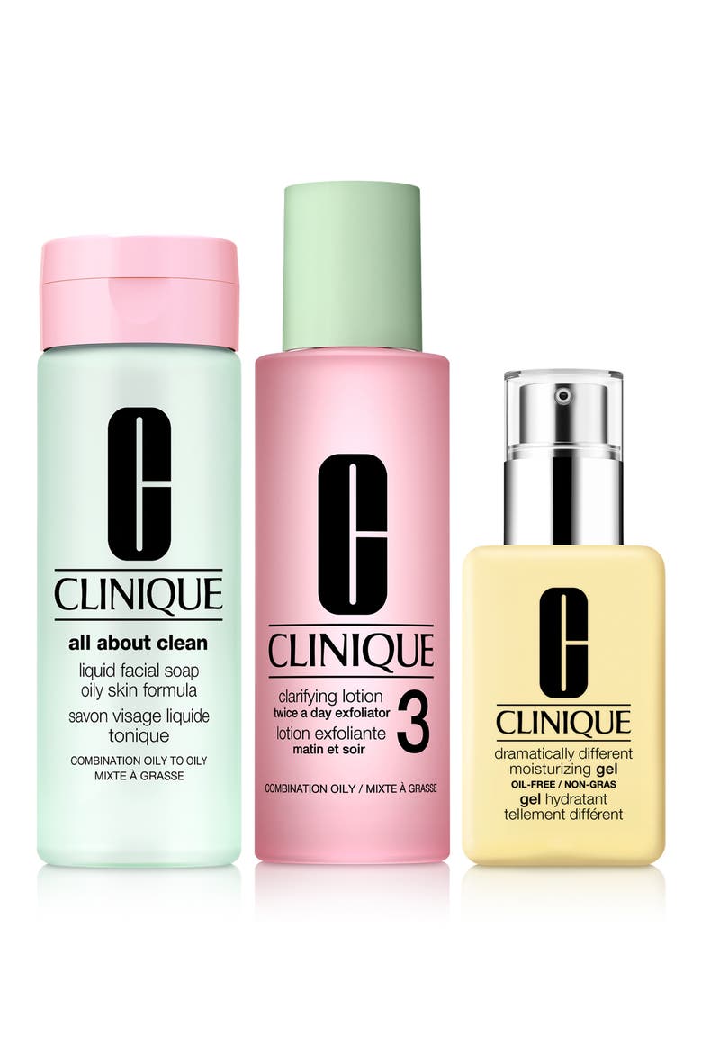 Healthy Skin 3-Step System: for Combination to Oily Skin Gift Set $84 Value, Alternate, color, NO COLOR