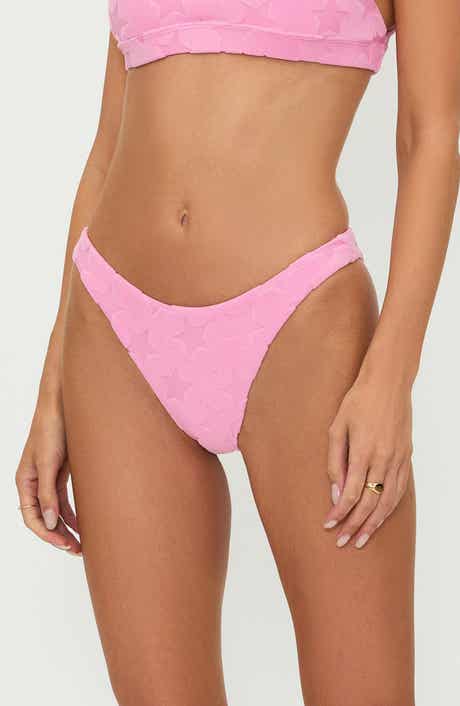 Beach Riot Kaylin Rib High Cut Bikini Bottoms