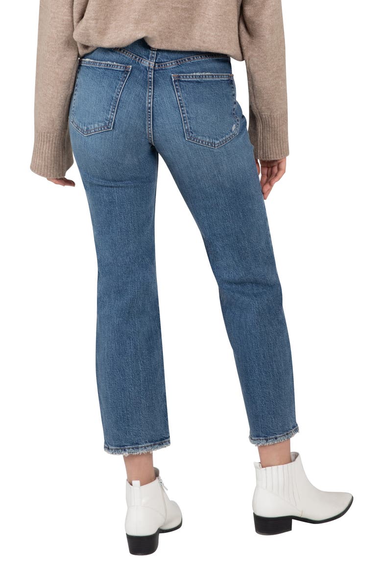Frisco High Waist Straight Leg Jeans, Alternate, color, INDIGO