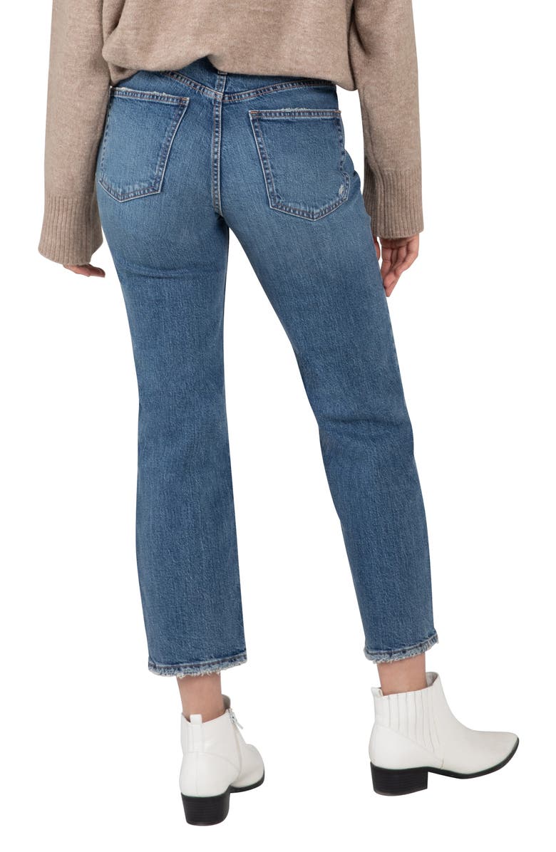 Silver Jeans Co. Frisco High Waist Straight Leg Jeans, Alternate, color,