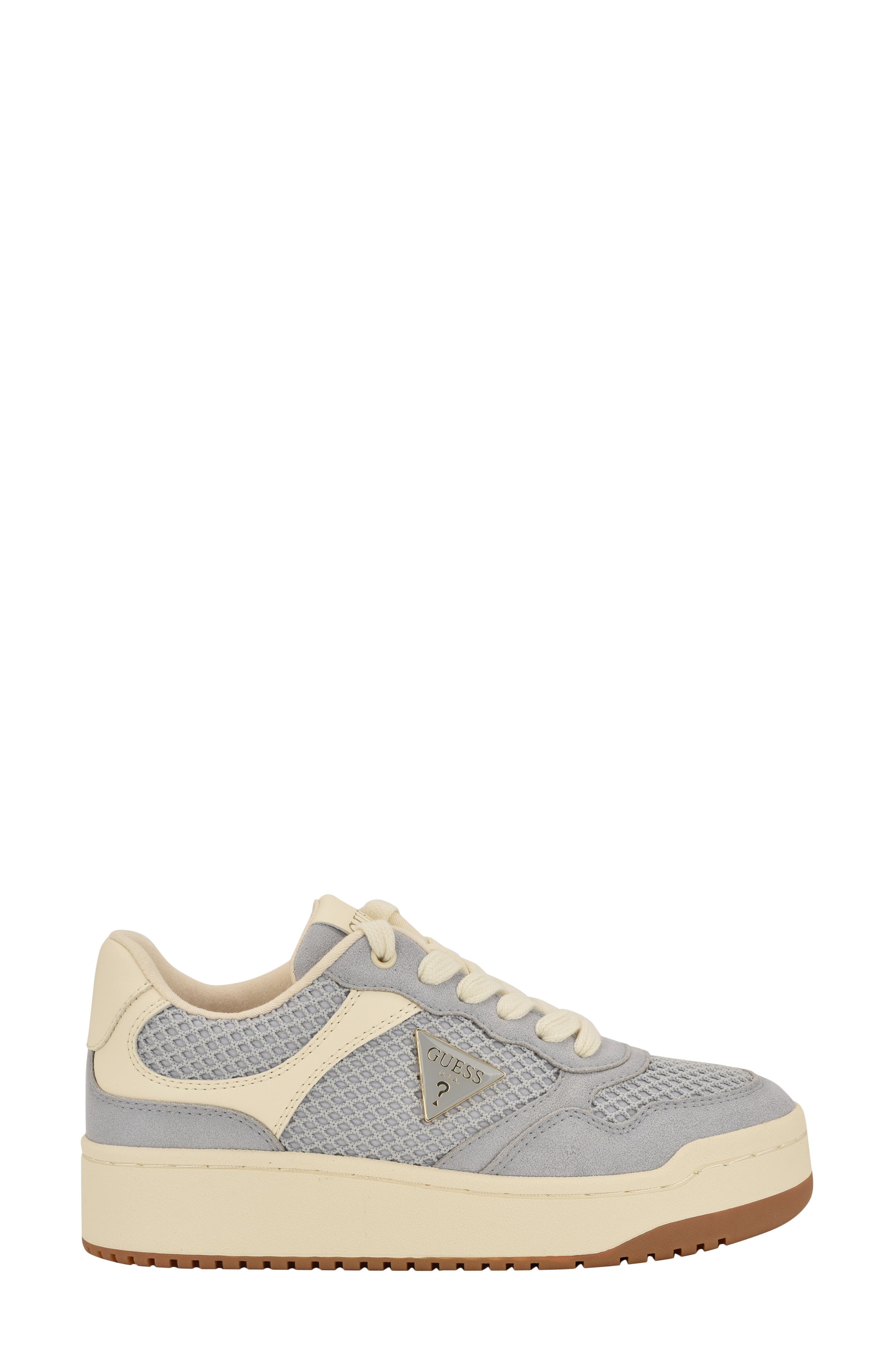 GUESS Miram Platform Sneaker, Alternate, color, Grey