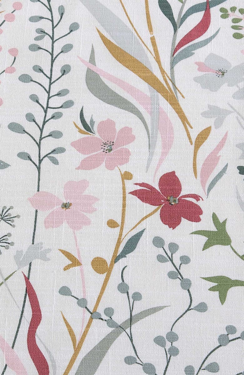 Eddie Bauer Woodland Forest Cotton Reversible Comforter Set, Alternate, color, White/ Grey/ Rose Pink