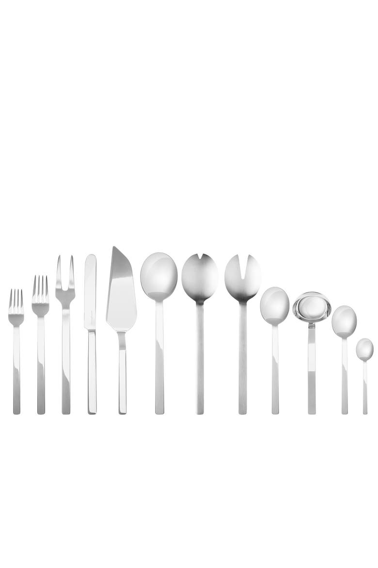 Stile By Pininfarina Flatware Set - 67 Pieces, Main, color, Ice