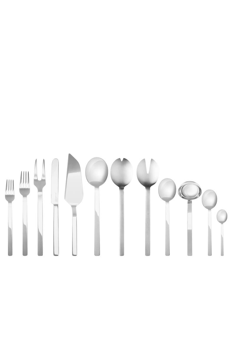 Mepra Stile By Pininfarina Flatware Set - 67 Pieces, Main, color, Ice