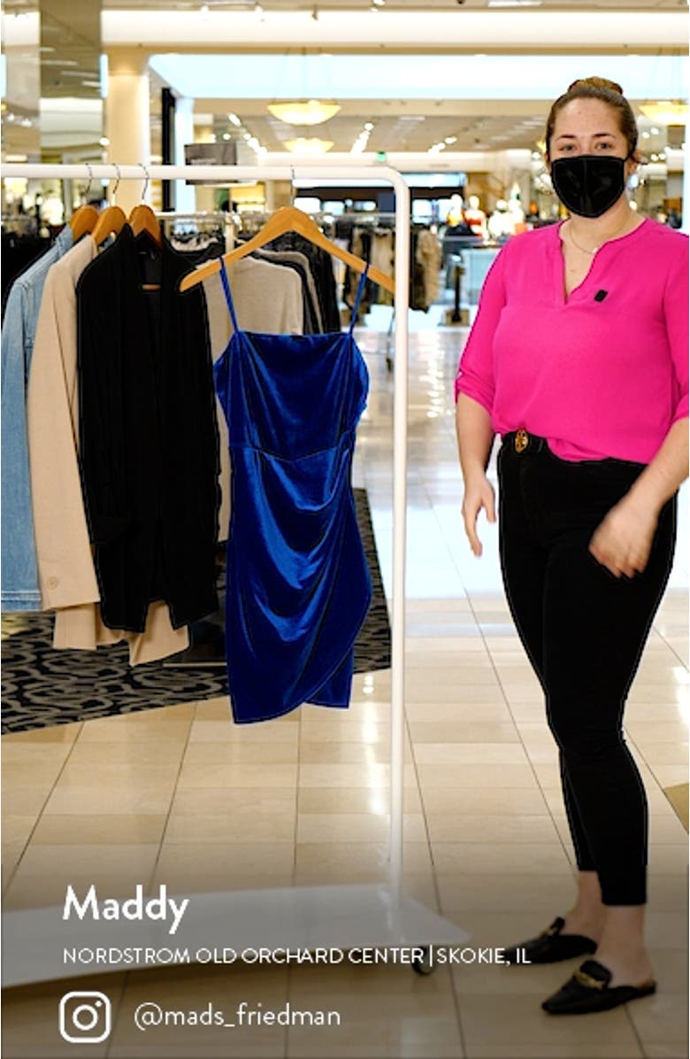 Velvet Minidress, sales video thumbnail