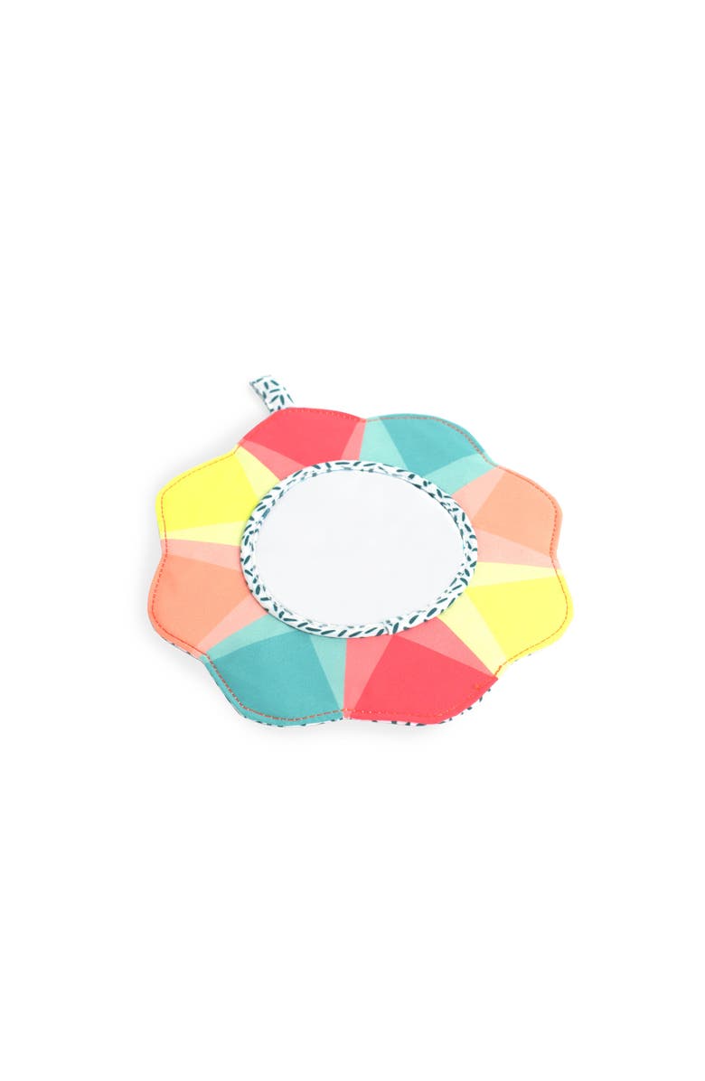 Miniland Feel to Learn Baby Crinkle Mirror, Main, color, Multi