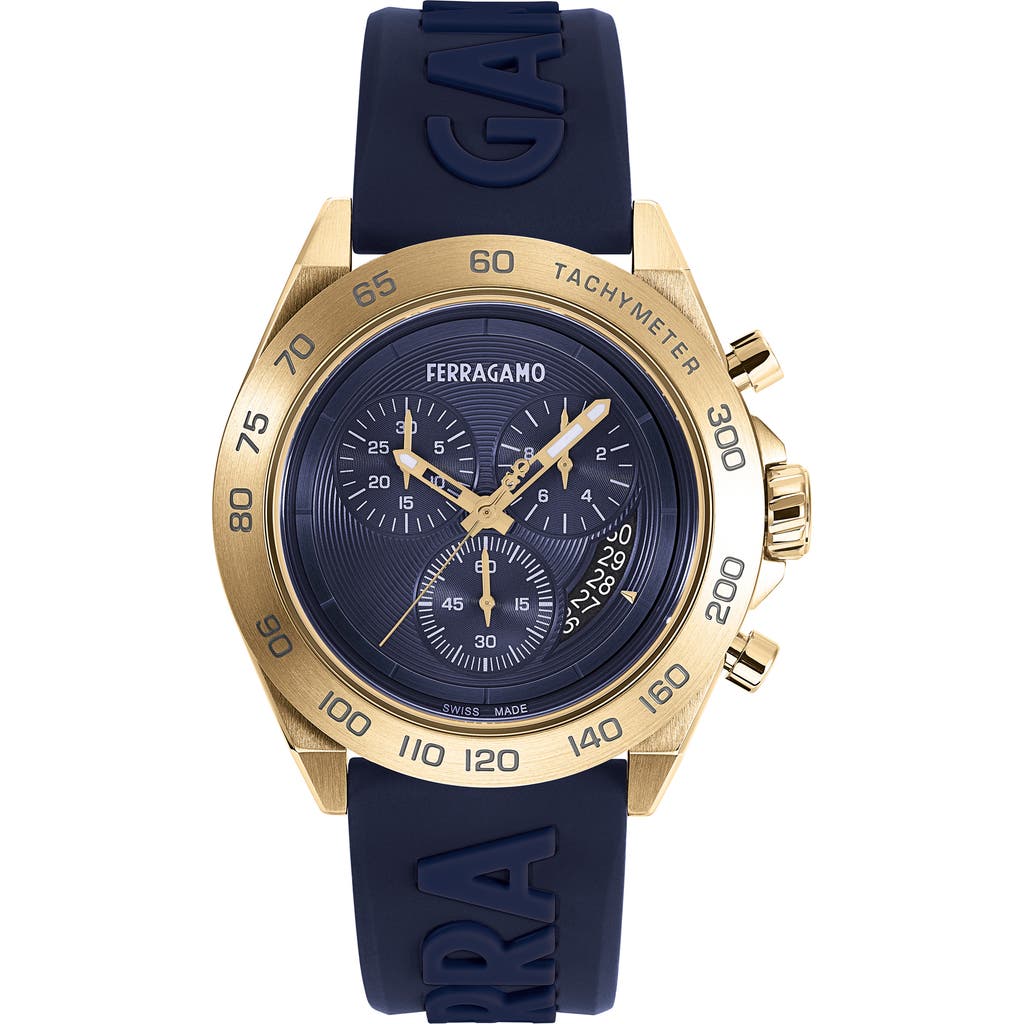 Ferragamo Urban Chrono Silicone Watch