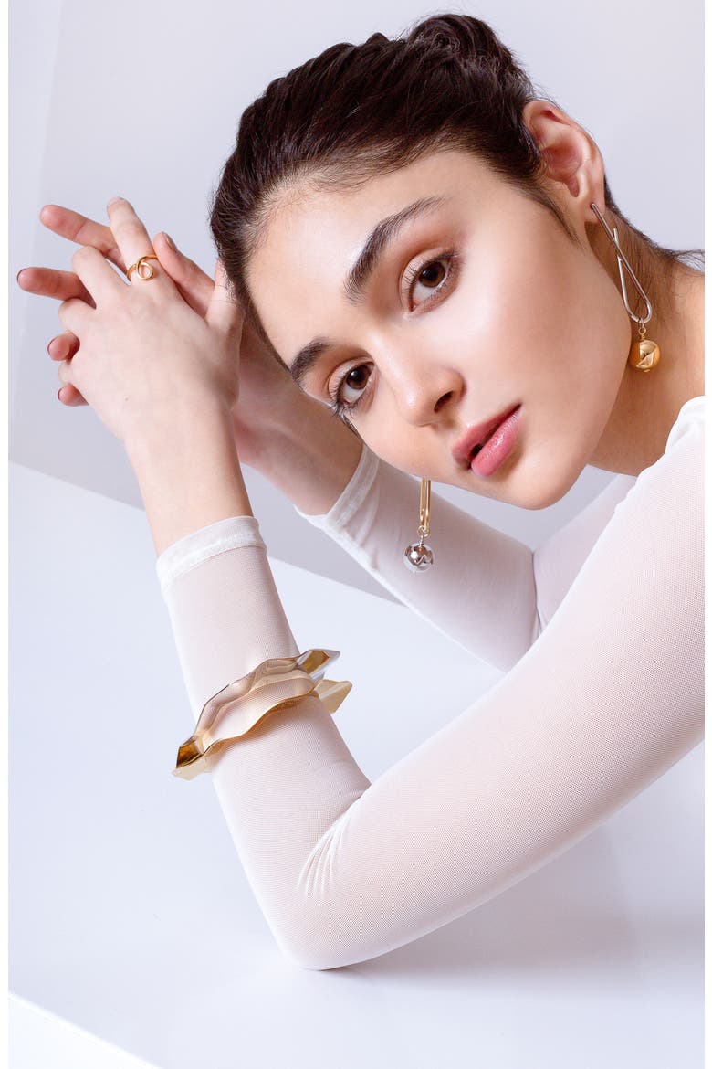 Sway Earrings, Alternate, color, SILVER