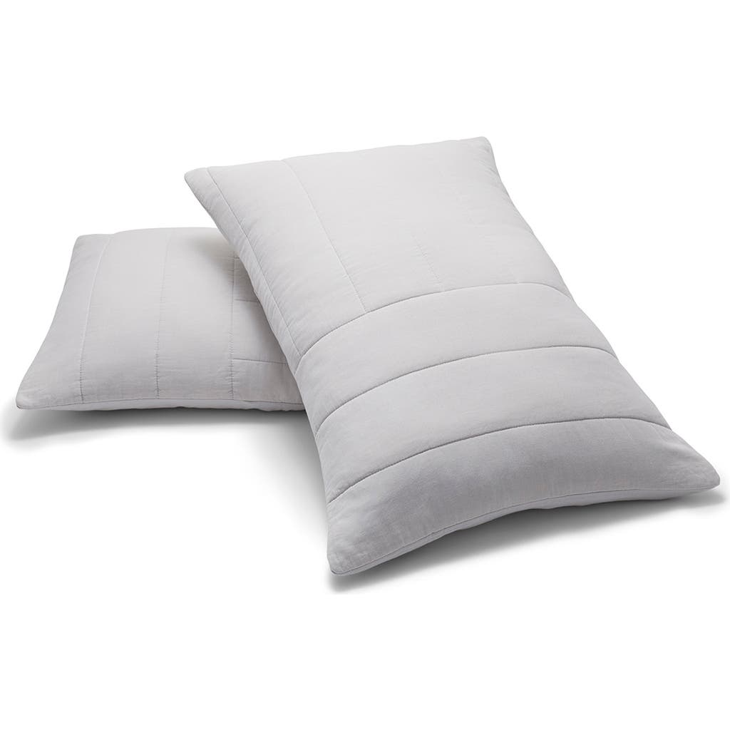 Casper Everyday Quilted Shams in Gray  product