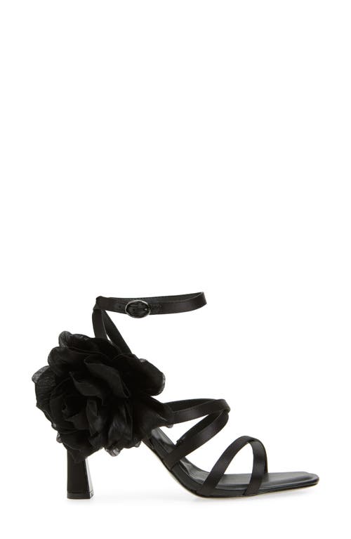 Karl Lagerfeld Paris Caela Rosette Sandal In Black