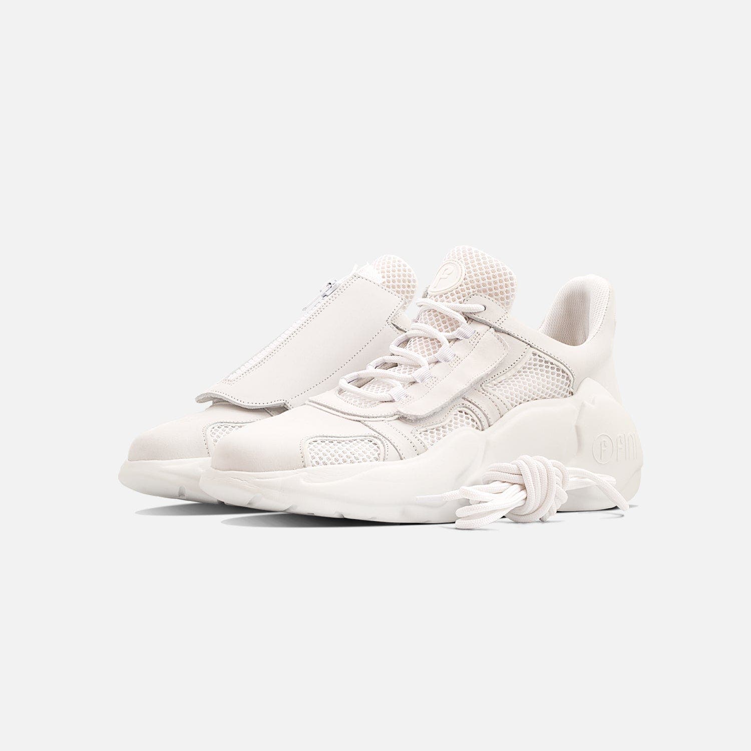 Fini Desiderata White Sneaker  - Unisex, Alternate, color, White