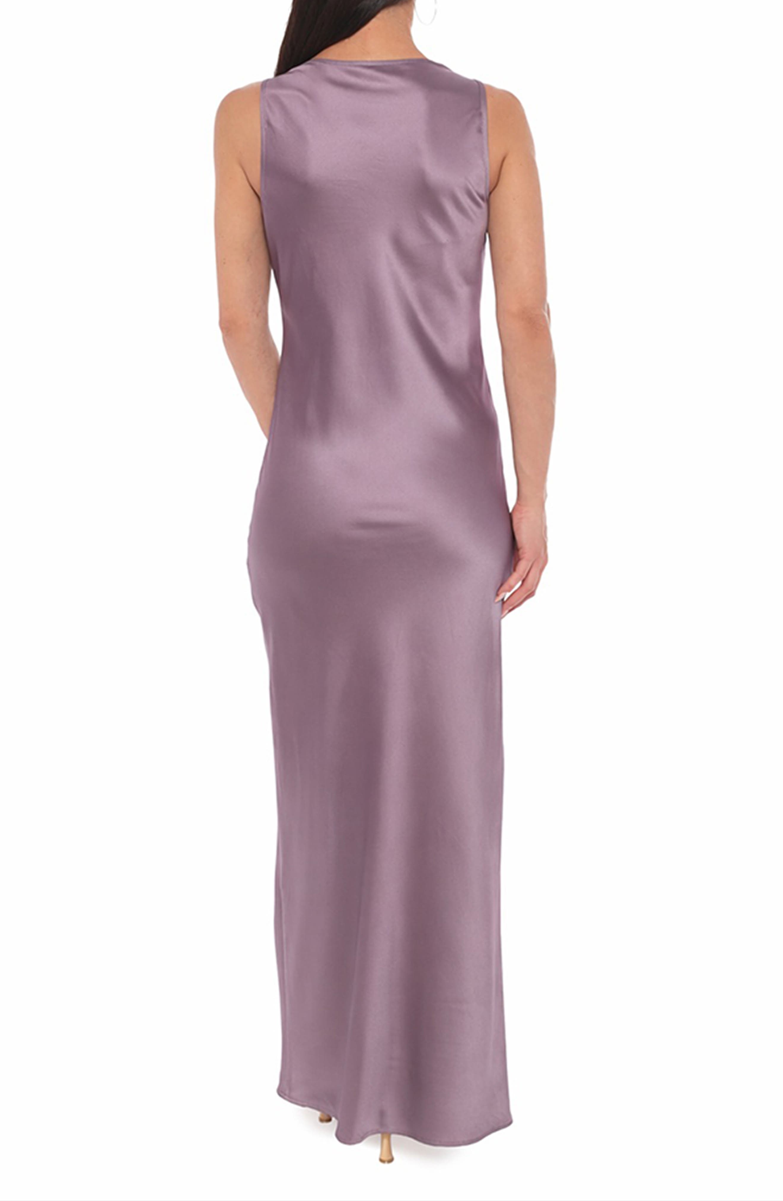 Satin Maxi Dress - image 4