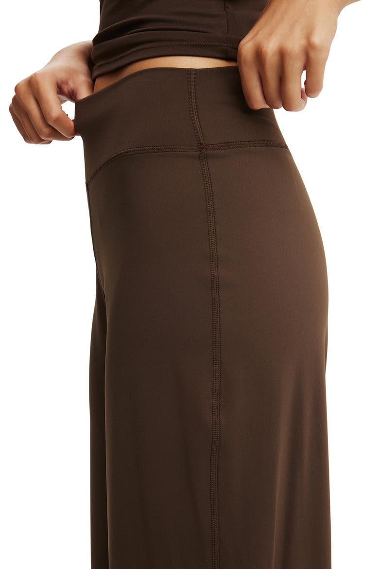 Women's Active Studio Wide Leg Pant, Alternate, color, French Roast