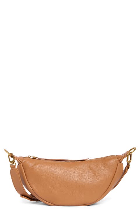 Knox Sling Leather Crossbody Bag