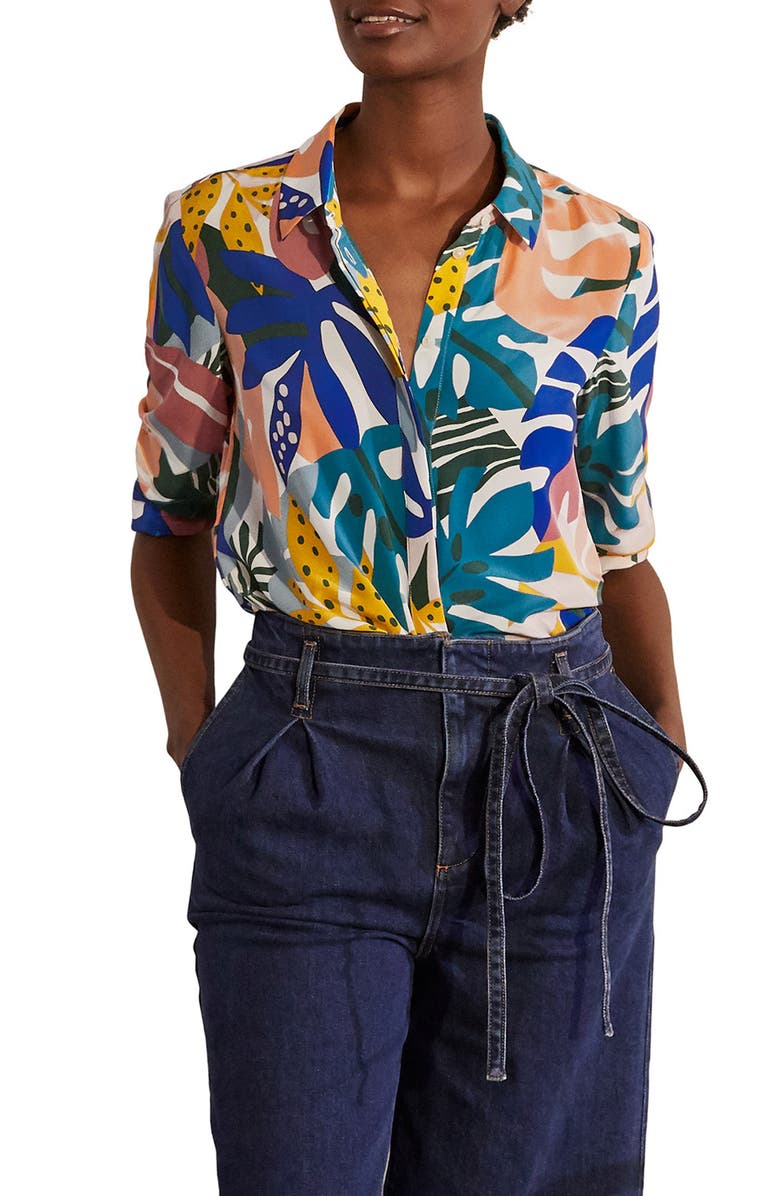 Boden The Silk Shirt, Main, color,