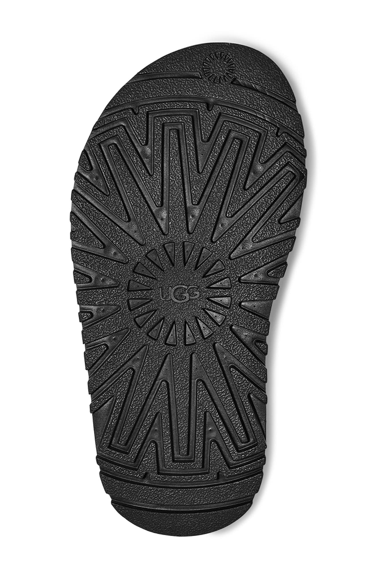 UGG<sup>®</sup> Kids' Goldenglow Water Friendly Slingback Sandal, Alternate, color, Black