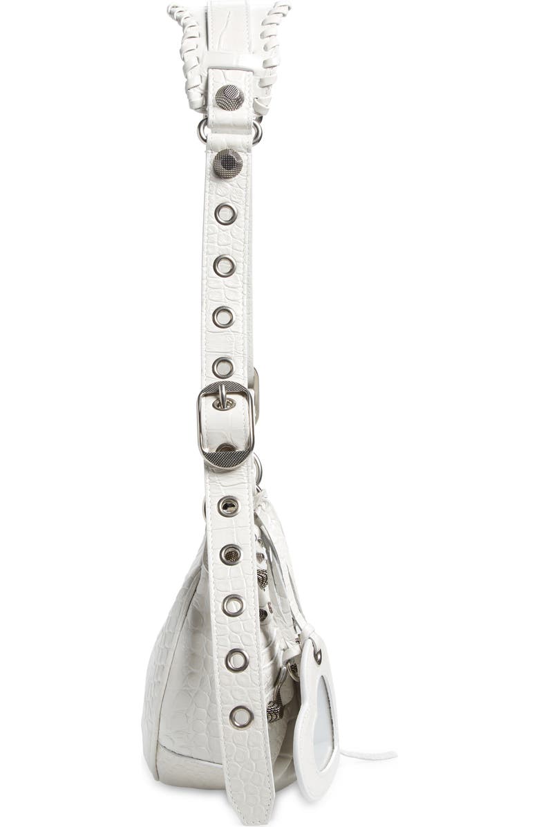 Balenciaga Extra Small Le Cagole Metallic Calfskin Shoulder Bag, Alternate, color,