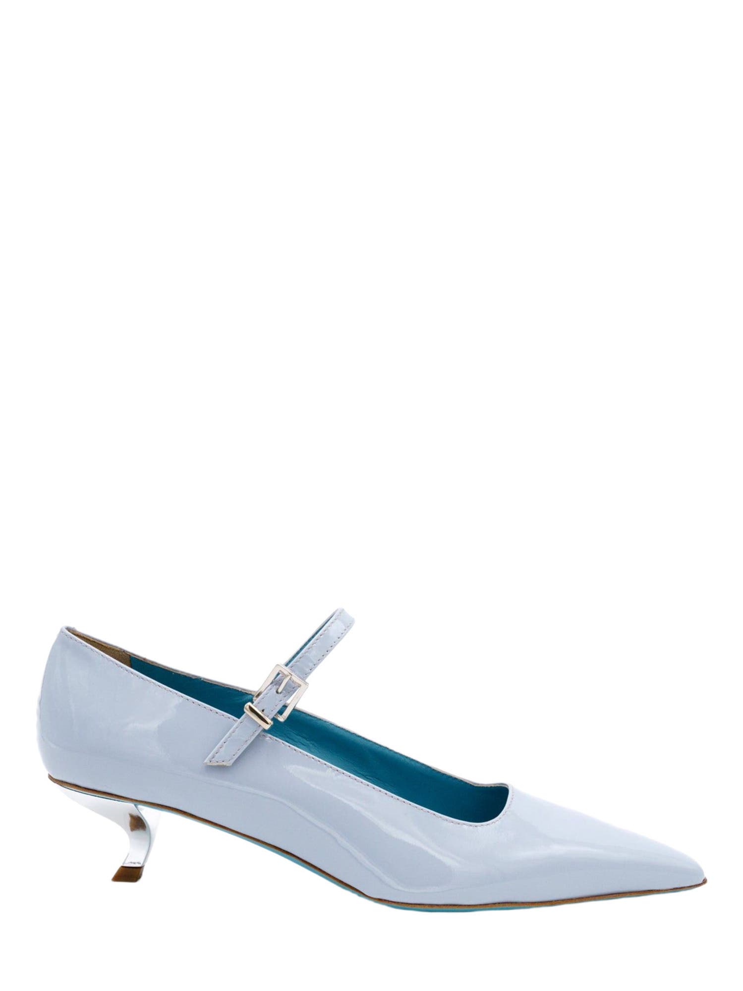 Valentina Rangoni Venere MaryjanePump, Alternate, color, Cielo Vernice