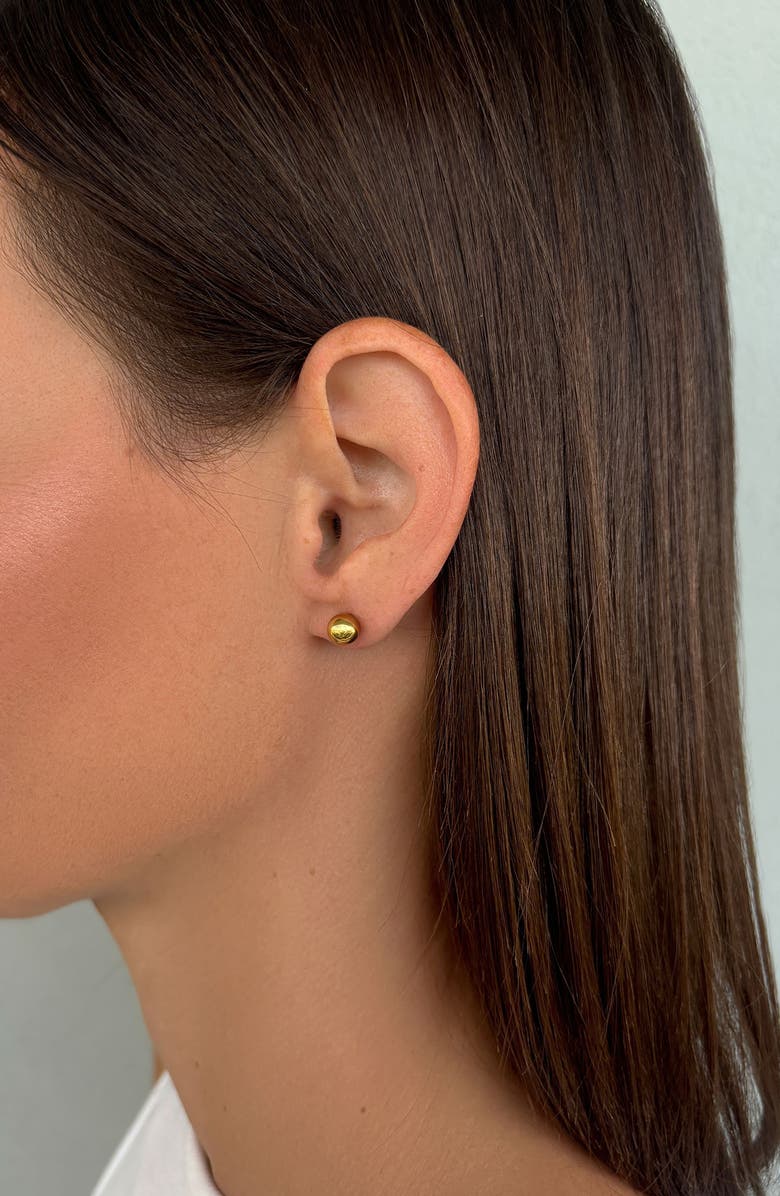 Adornia Set of 2 Freshwater Pearl & Round Stud Earrings, Alternate, color, 