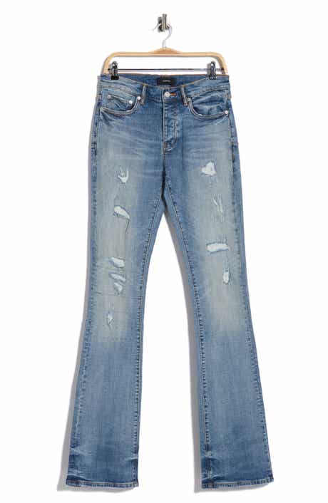 PURPLE BRAND Super Stack Flare Jeans