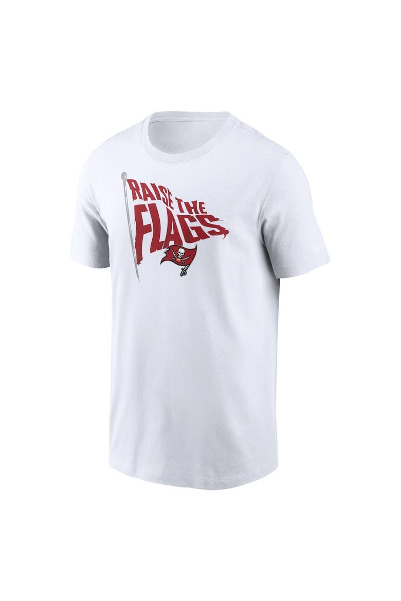 Men's Nike White Tampa Bay Buccaneers Local Essential T-Shirt, Alternate, color, White