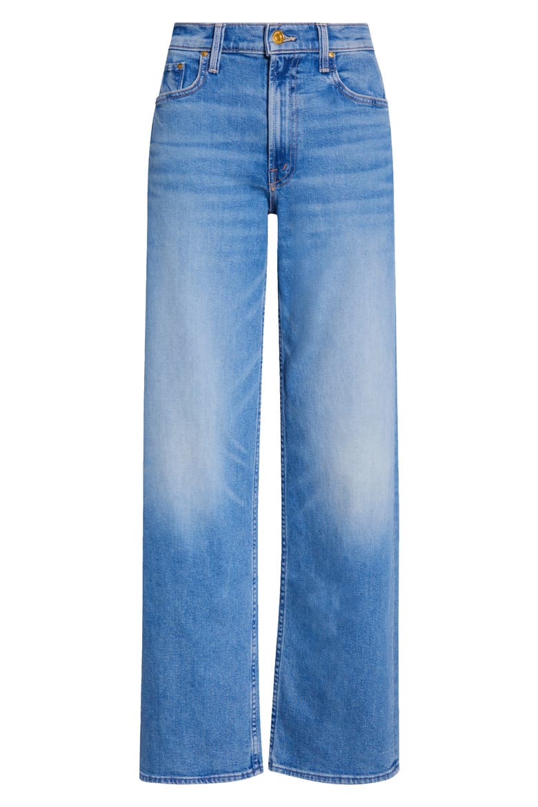The Spinner Wide Leg Jeans, Alternate, color, GLOW UP