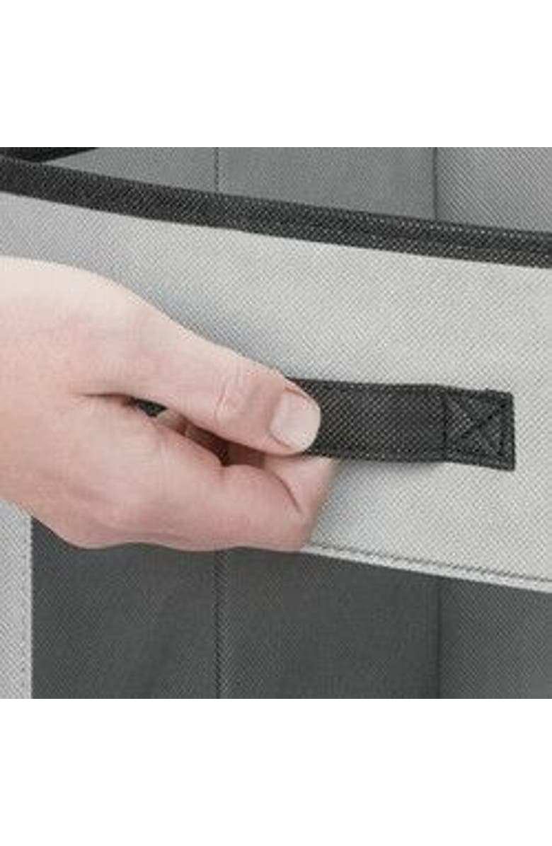 mDesign Fabric Nursery Storage Cube, Front Window/Handle, 8 Pack, Alternate, color,