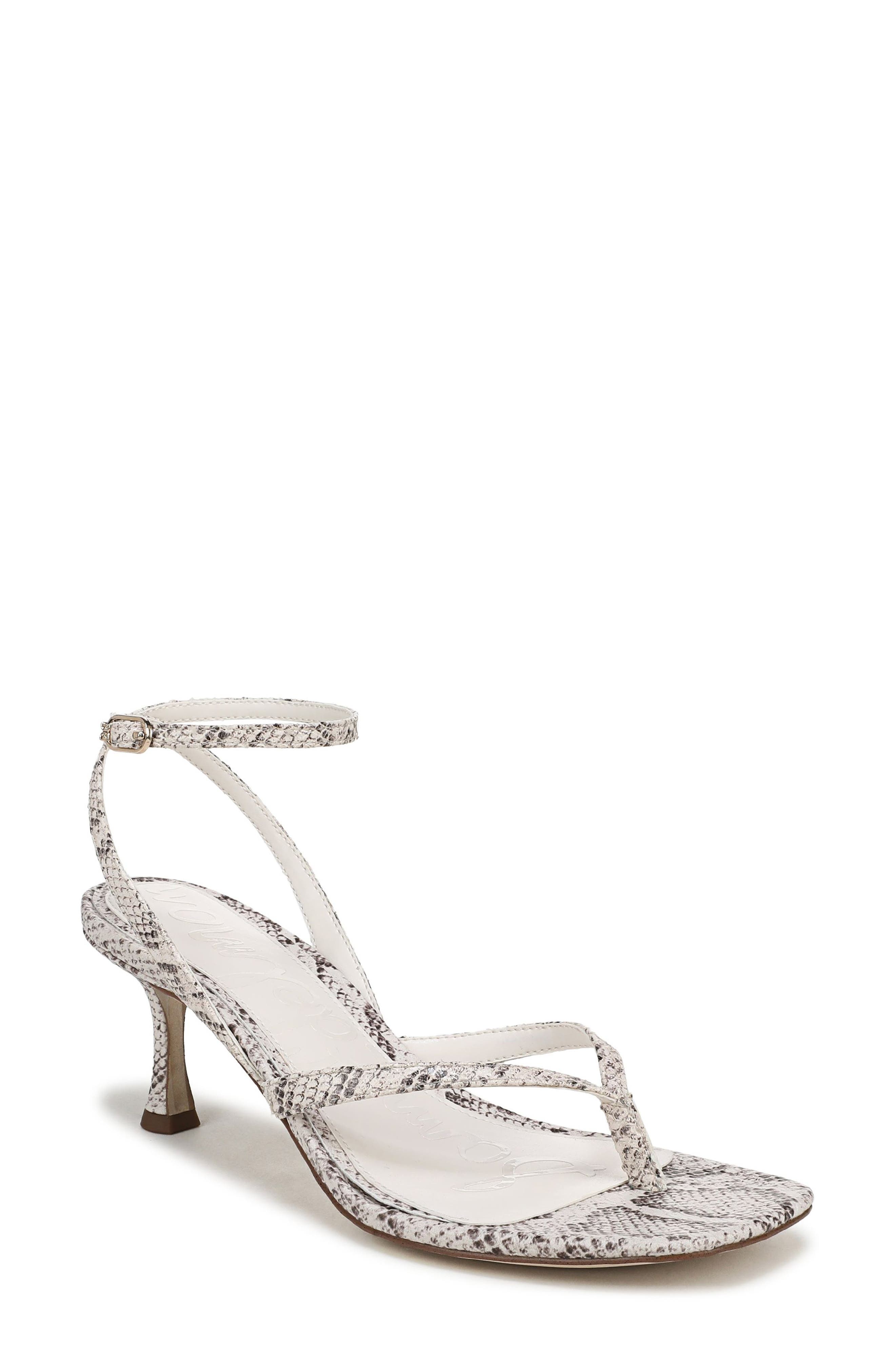 Sam Edelman Pax Ankle Strap Sandal, Main, color, Ivory