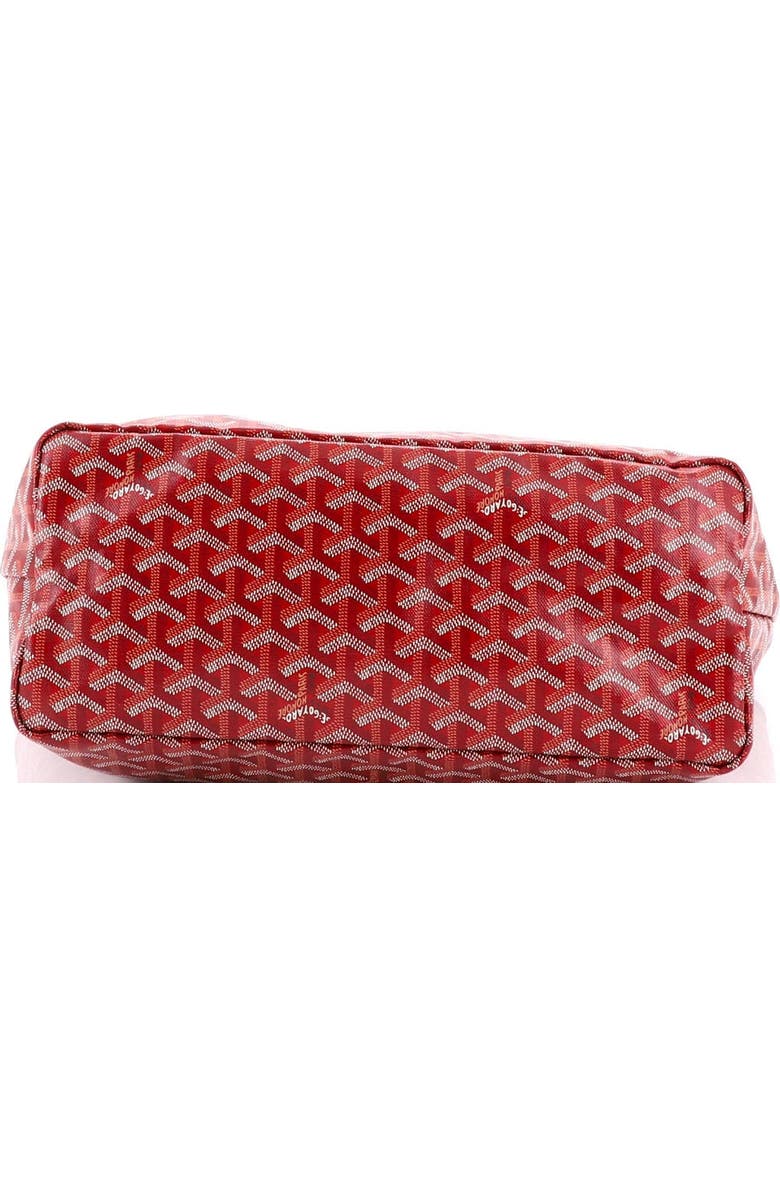 Pre-Owned Goyard Saint Louis Tote Coated Canvas PM, Alternate, color, Red