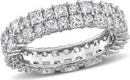 Julianna B. Lab Grown Diamond Double Row Eternity Band 14k