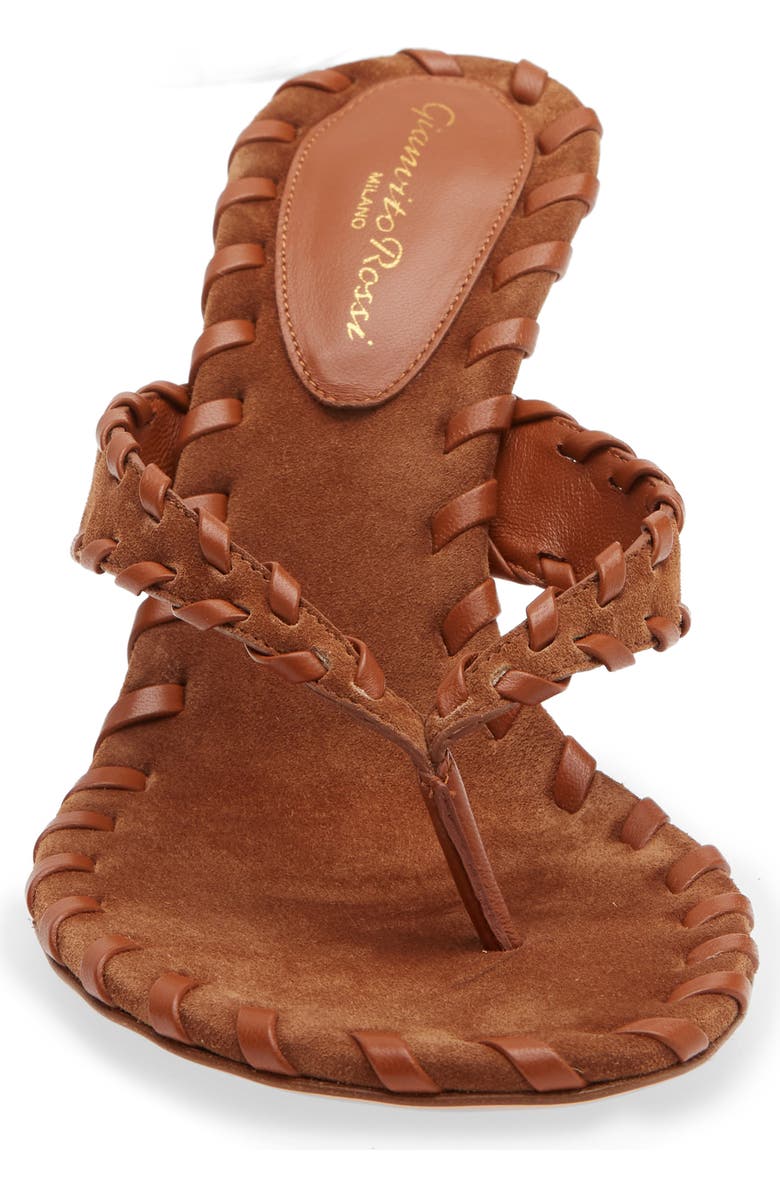 Gianvito Rossi Zaira Sandal, Alternate, color, Sedona Luggage