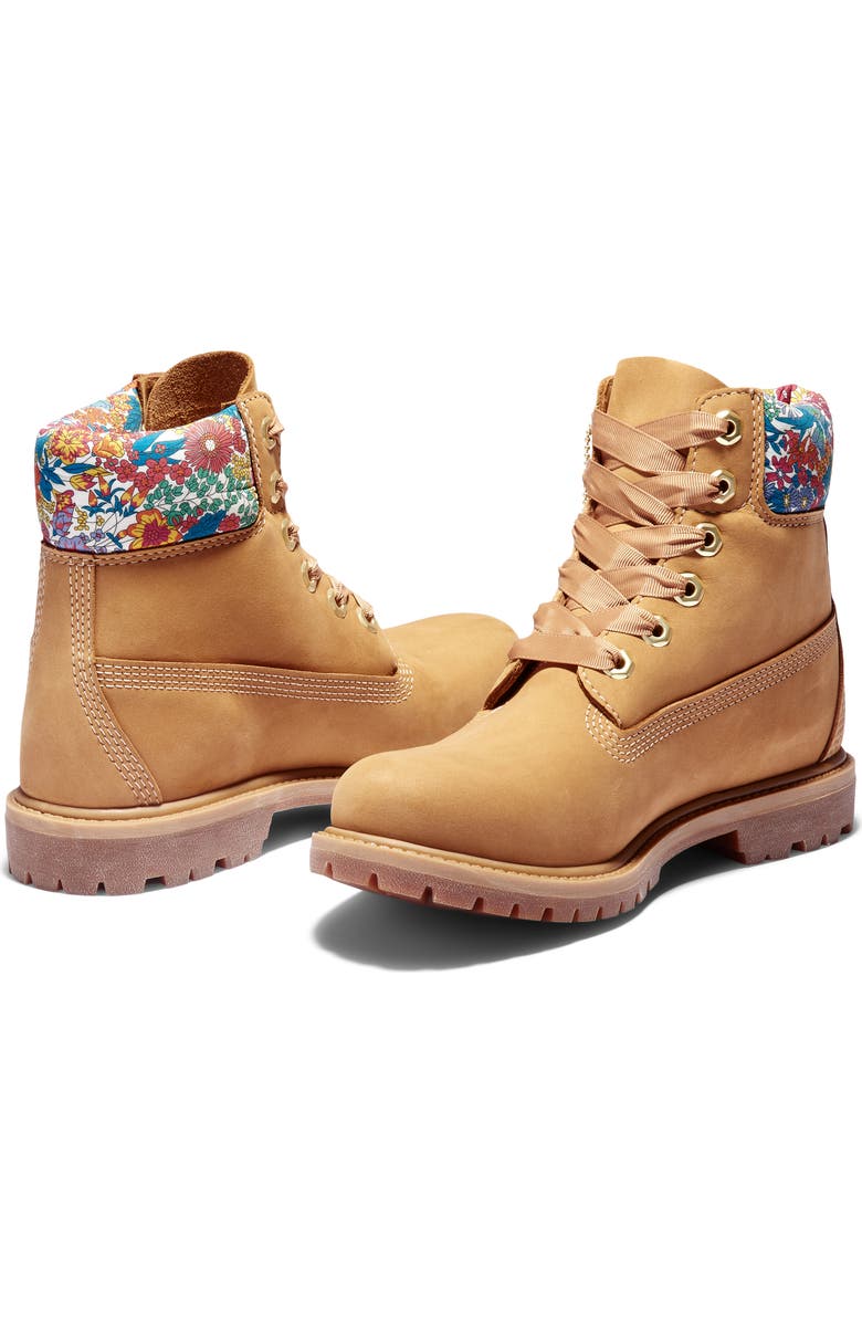 Timberland x Liberty of London 6-Inch Premium Waterproof Boot, Alternate, color,