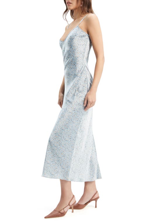 Bardot Brynlee Floral Slipdress In Baby Blue Floral
