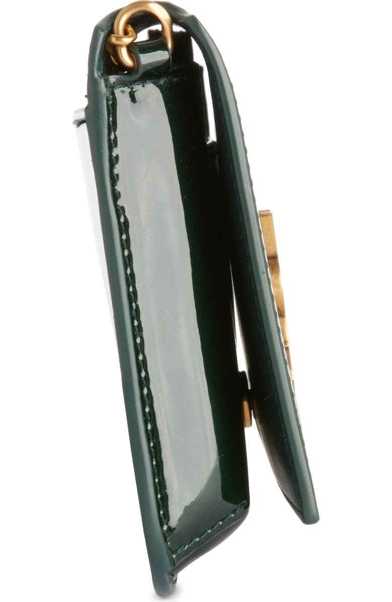 Saint Laurent Cassandre Patent Leather Phone Crossbody Bag, Alternate, color,