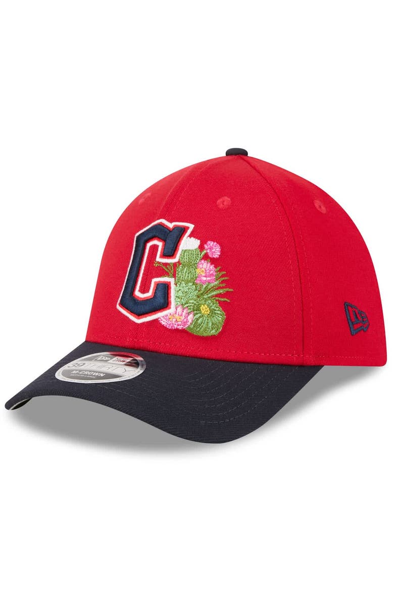 New Era Men's New Era  Red/Navy Cleveland Guardians 2026 Spring Training M-Crown 39THIRTY Flex Hat, Alternate, color, 