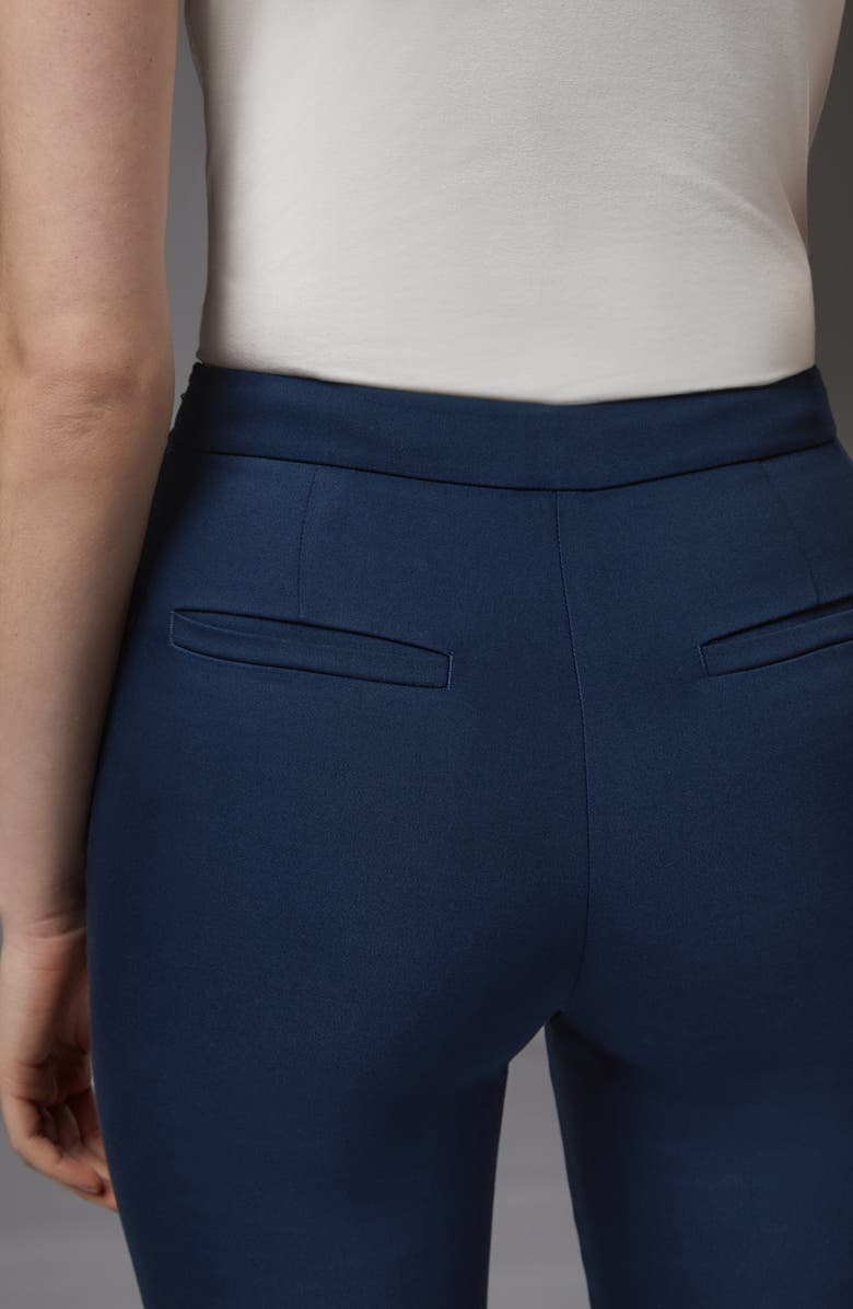 LK Bennett Evan Slim Fit Ankle Pants, Alternate, color, Navy