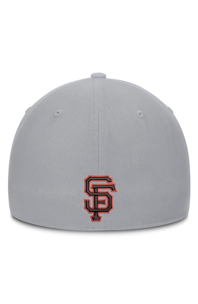 Nike Men's Nike Gray San Francisco Giants Primetime Rise Dri-FIT Flex Hat, Alternate, color, Gray