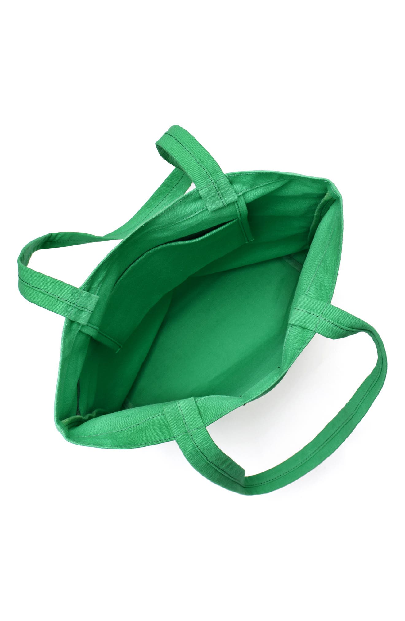 New Amsterdam Leatherworks Eden Cotton Canvas Tote, Alternate, color, Kelly